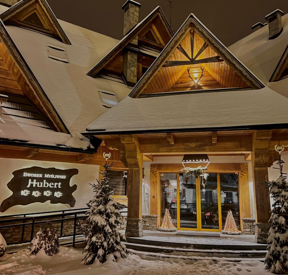 Dworek Mysliwski Hubert-Swietna Lokalizacja 50M Od Term Bania Bialka Tatrzanska Exterior foto